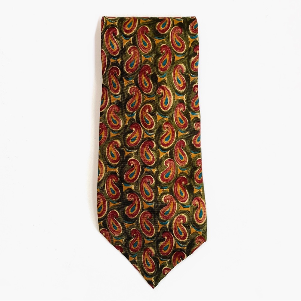 VINTAGE 90’s Abercrombie & Fitch Paisley Tie